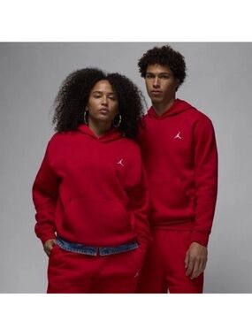 Jordan Red Pullover Hoodie - Men